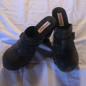 Brown Bohemian Clogs